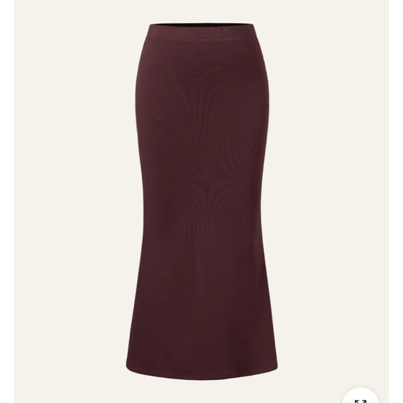 OGL Dresses & Skirts - OGL Women's Maxi Skirt in Wine
